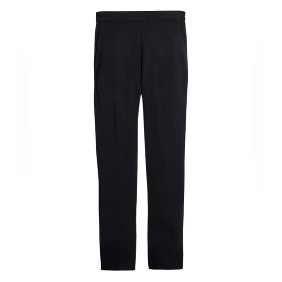 J.Crew Factory The Jamie Pull On Elastic Waist Pant in Black - Picture 1 of 7